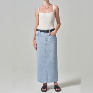 Citizens of Humanity Verona Column Skirt 30 Frequency